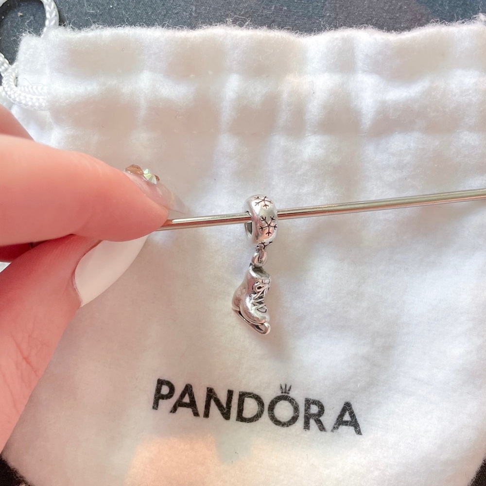 Pandora Ice Skate Charm
